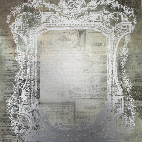Designpapier mit Silberdruck 12