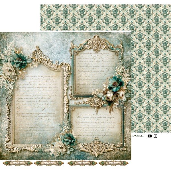 Designpapier "Viktorian Christmas" 4 LBA360