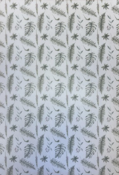 Decoupagepapier "Farn"