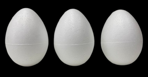 Styropor-Eier 8 cm (3Stk.)