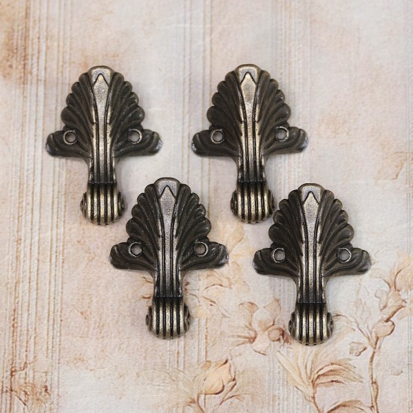 Metallfüße "Vintage" 4 Stck