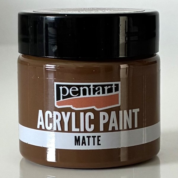 Acryl Farbe Matt 50ml - Hellbraun P1313
