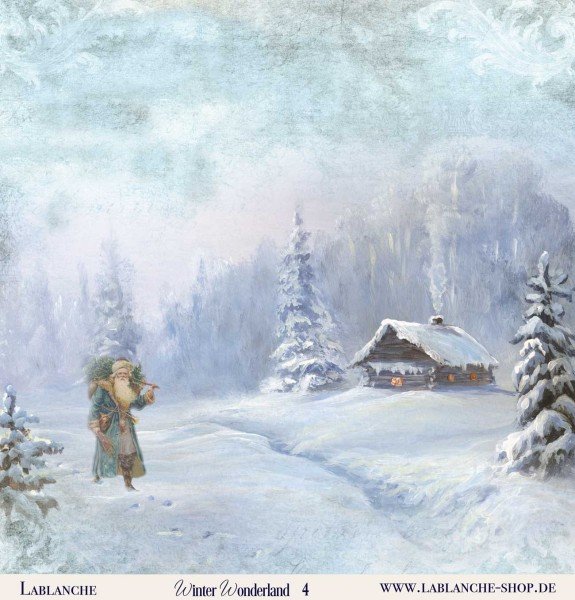 Designpapier "Winterwonderland" 4